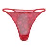 Lingerie Wild Lovers | Beth Thong Red Animal