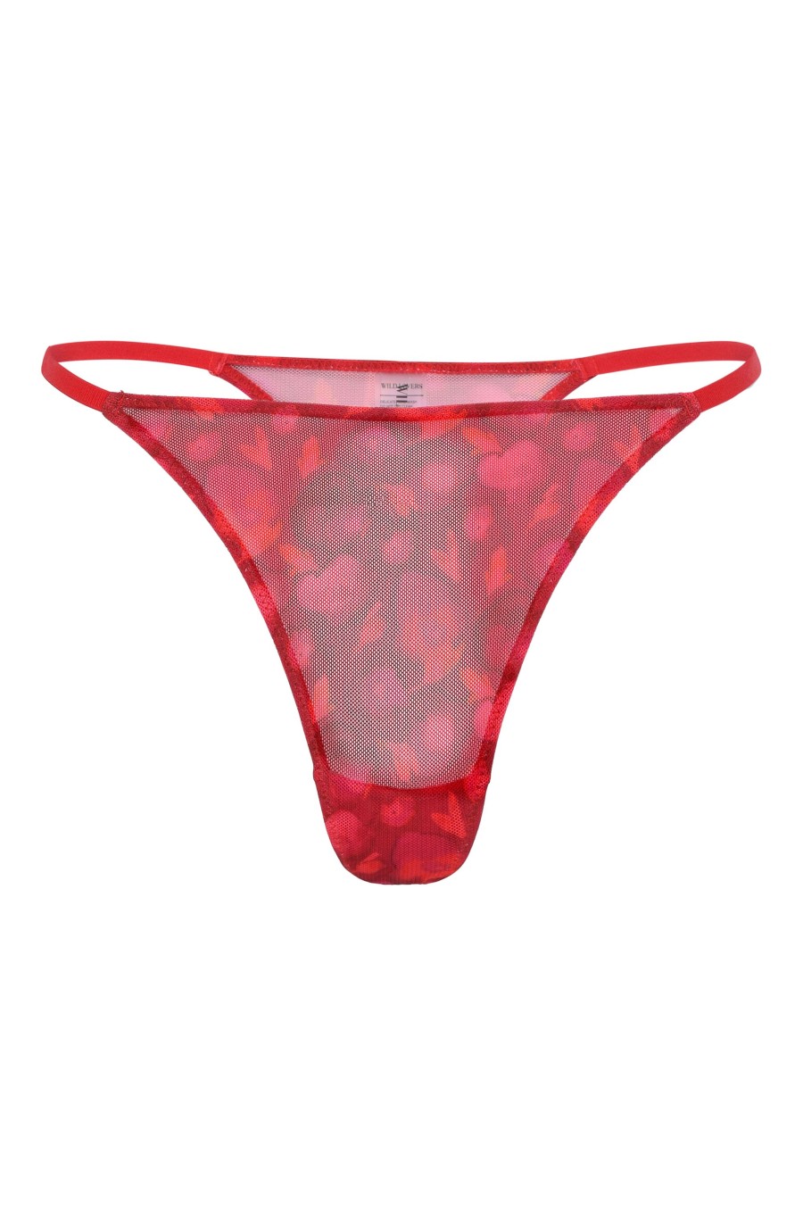 Lingerie Wild Lovers | Beth Thong Red Animal