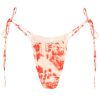 Swimwear Wild Lovers | Fiji Bikini Bottoms Off White / Red