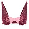 Lingerie Wild Lovers | Sweetie Bra | Wild Lovers X Uo Out From Under Pink / Wine