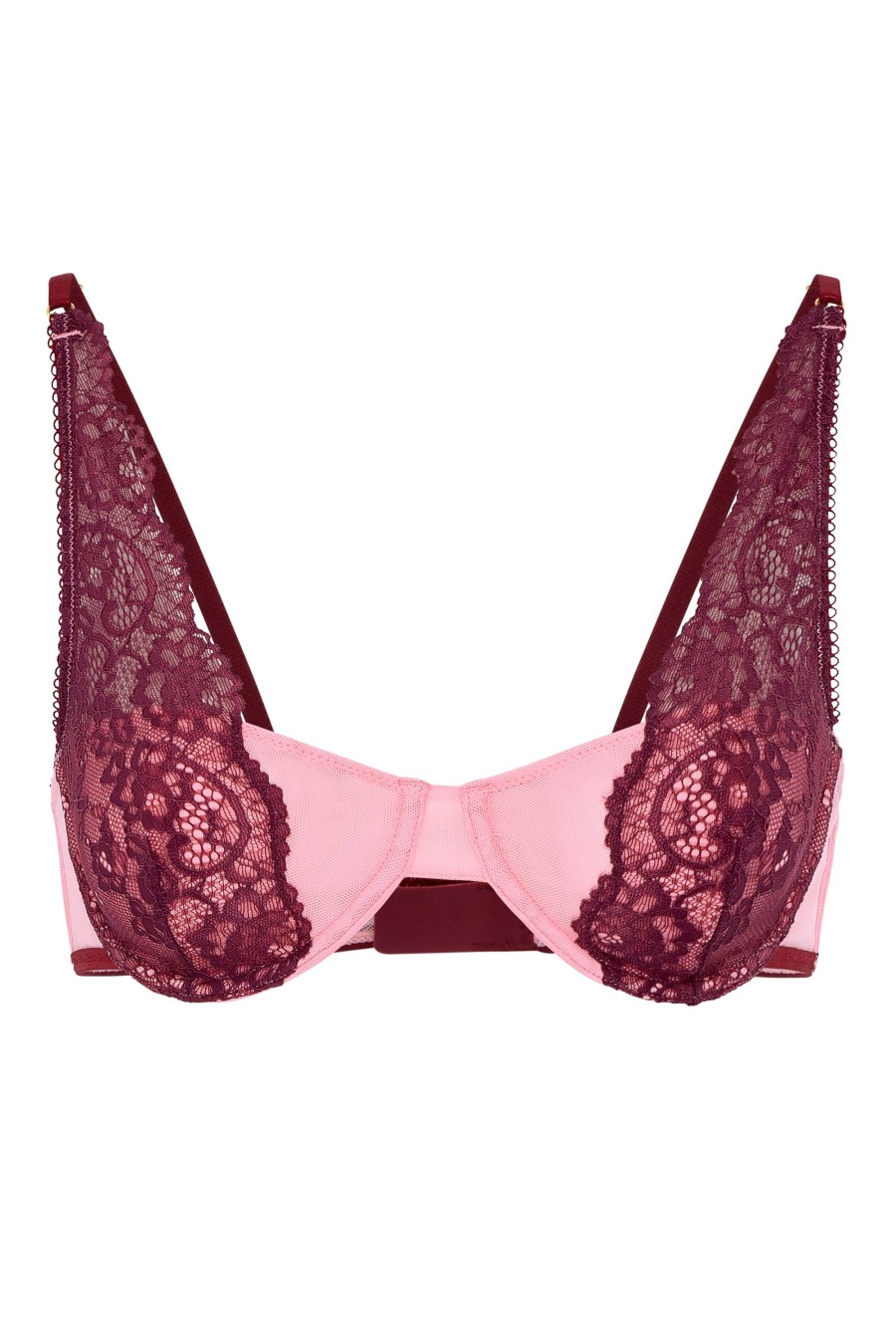 Lingerie Wild Lovers | Sweetie Bra | Wild Lovers X Uo Out From Under Pink / Wine