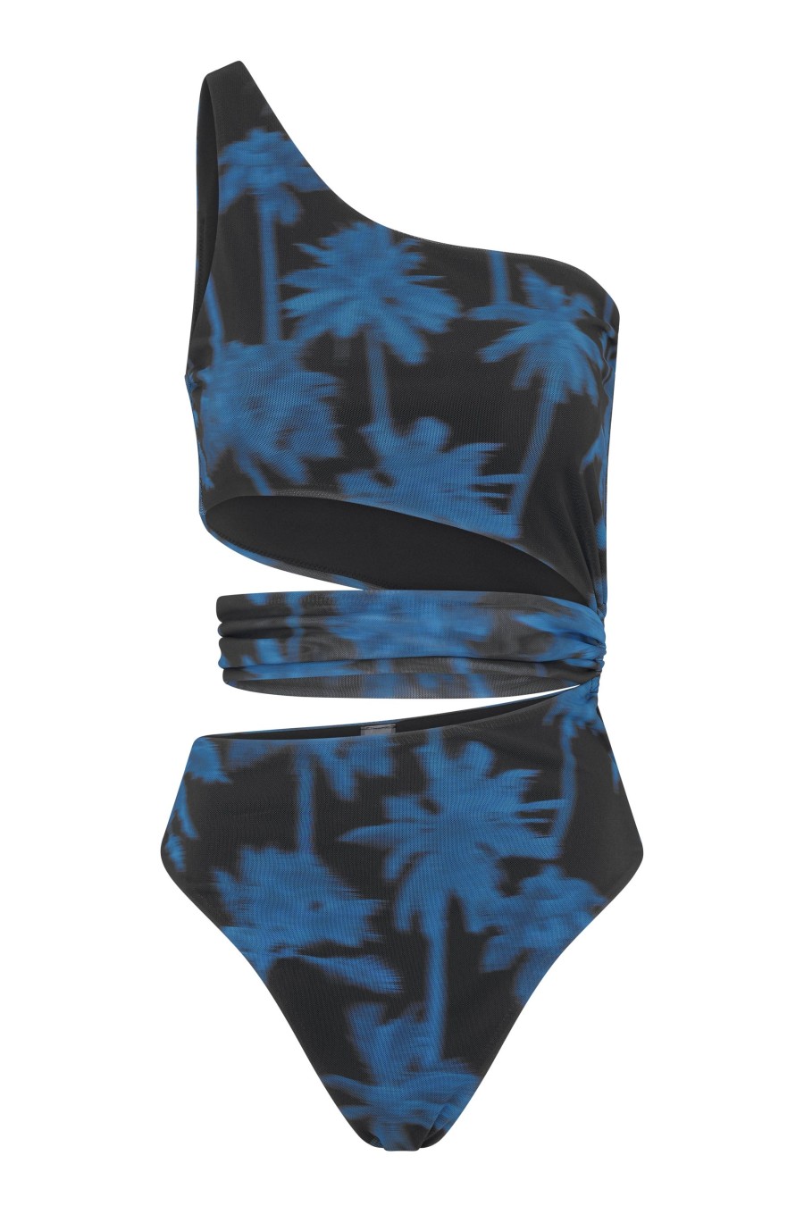 Swimwear Wild Lovers | Hana Swimsuit Blue Palm Tree