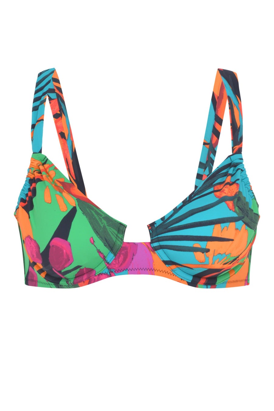 Swimwear Wild Lovers | Medina Bikini Top Tropical Print