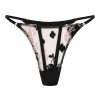 Lingerie Wild Lovers | Morticia Thong Black