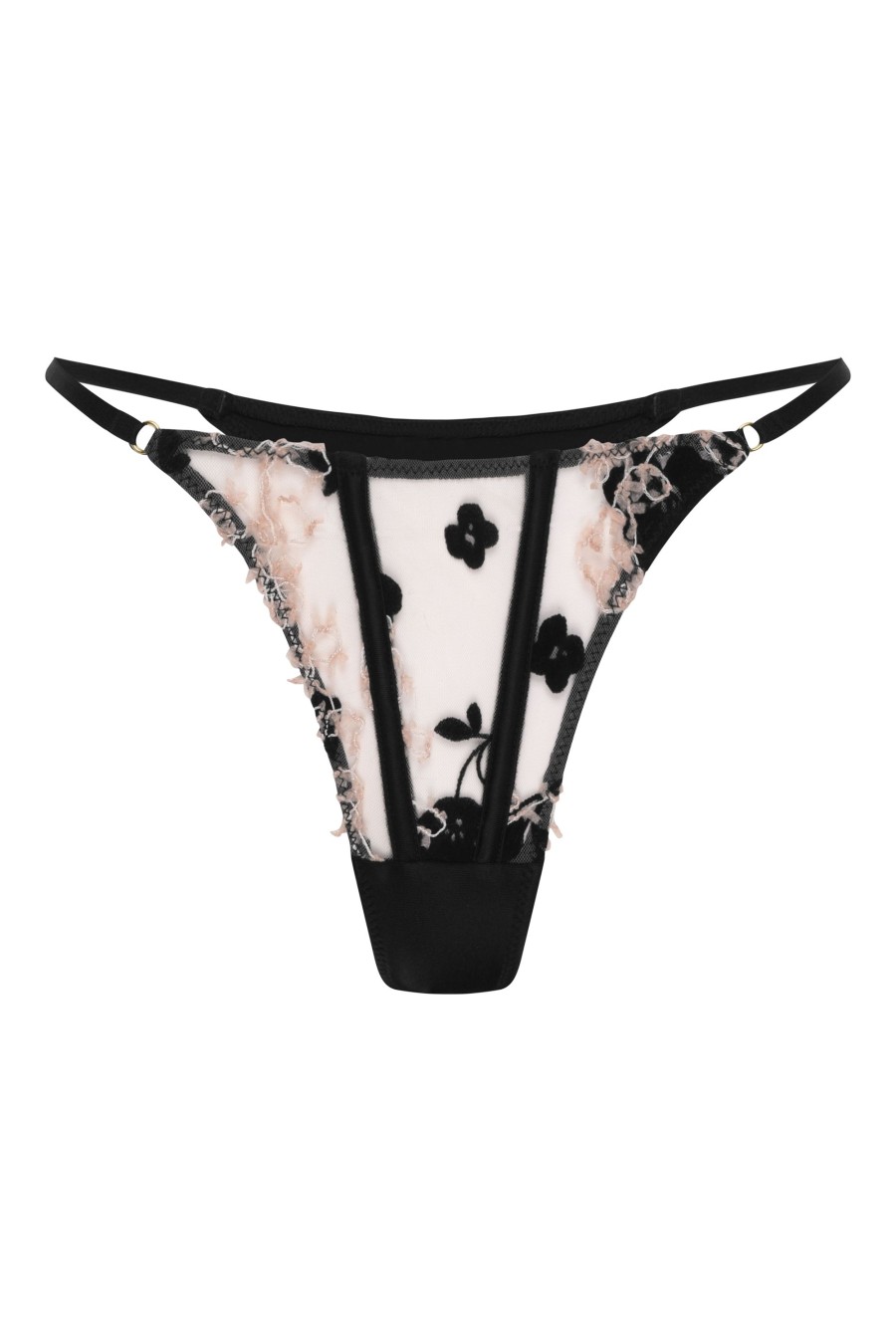 Lingerie Wild Lovers | Morticia Thong Black