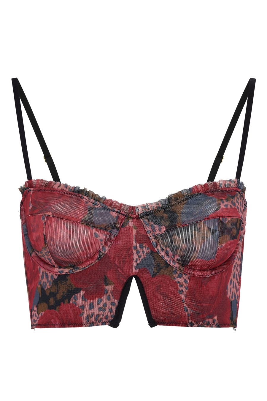 Lingerie Wild Lovers | Aimee Bustier Animal/Rose