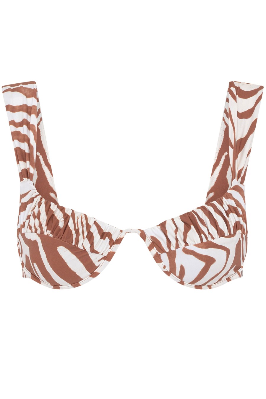 Swimwear Wild Lovers | Koa Bikini Top White Tiger