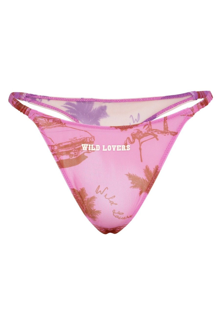 Lingerie Wild Lovers | Presley Thong Vegas Print