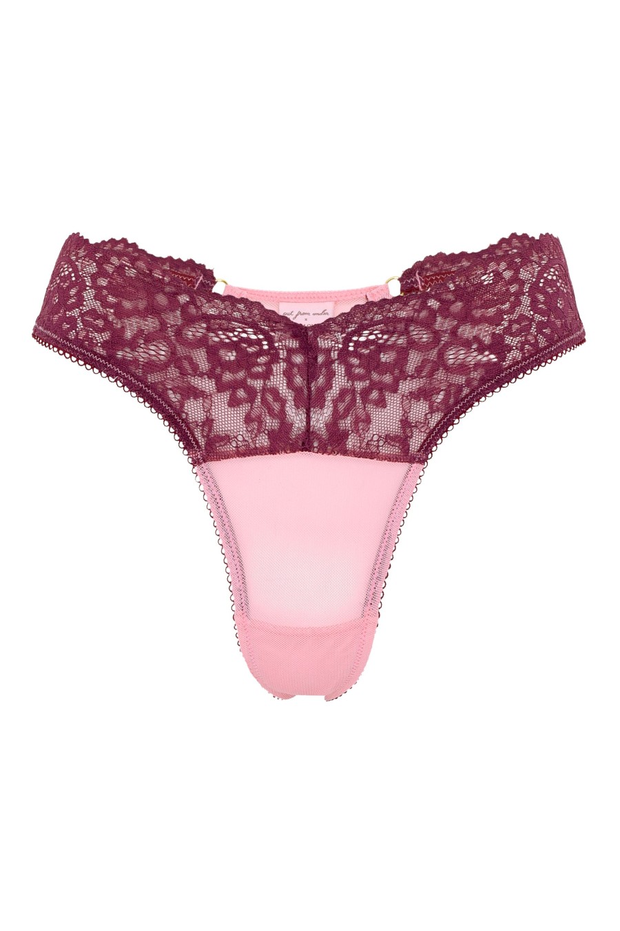 Lingerie Wild Lovers | Sweetie Brief | Wild Lovers X Uo Out From Under Pink / Beet Red