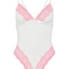 Lingerie Wild Lovers | Polly Bodysuit White / Pink